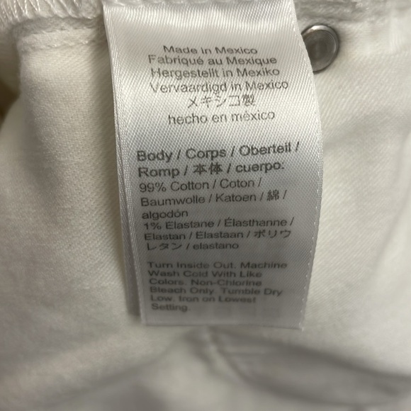 NEW NWT J. Crew Slim wide-leg jean in white wash Size 32 - Picture 9 of 14